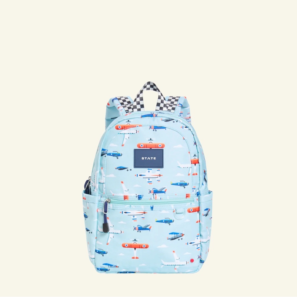 State Kane Kids Mini Backpack: Airplanes | Toddler Preschooler